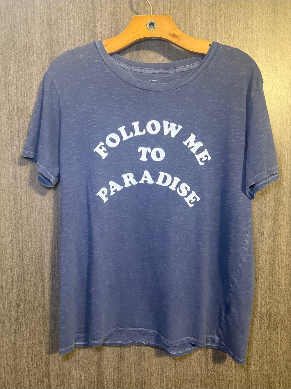 Billabong Women’s Follow Me to Paradise Graphic Tshirt Size Large NWOT